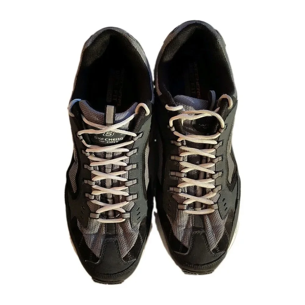 Skechers Stamina Nuovo Men's Size 15 Wide Leather Walking Casual Sneakers 50988
